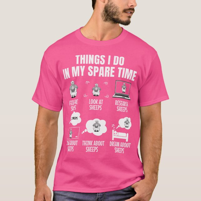 Camiseta Coisas Que Eu Faço Em Minhas Folhas De Tempo Para  (Frente)