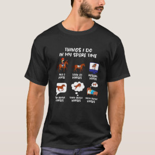 Camiseta Coisas Que Eu Faço Na Minha Carona Do Tempo Espars