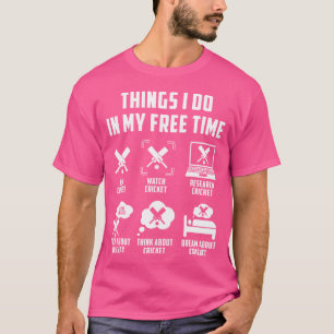 Camiseta Coisas Que Eu Faço No Meu Tempo Livre Assistindo F