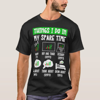 Camiseta Coisas que eu faço no meu tempo livre engraçado in