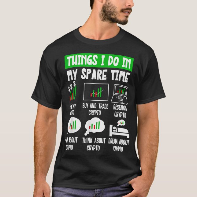 Camiseta Coisas que eu faço no meu tempo livre engraçado in (Frente)
