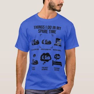 Camiseta Coisas Que Eu Faço No Meu Tempo Livre, Pigão Da Gu