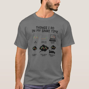 Camiseta Coisas Que Eu Faço No Meu Tempo Livre Trocando Cr
