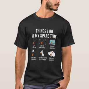 Camiseta Coisas que faço em meu tempo livre, Manoline Spie