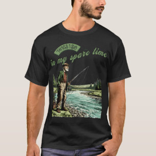 Camiseta Coisas que faço no meu tempo livre Humor engraçado