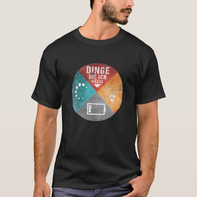 Camiseta "Coisas Que Odeio" | Nerd de codificação do Geek P (Frente)