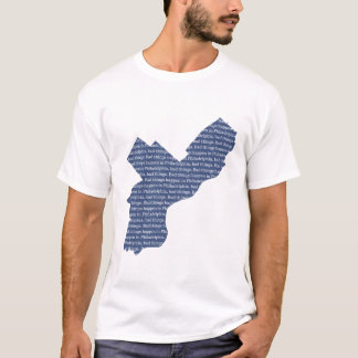 Camiseta Coisas ruins acontecem na Filadélfia: Desvanecer M