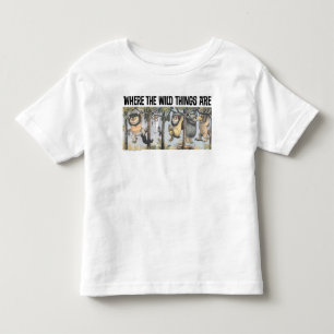 Camiseta Coisas Selvagens e Max Balançando nas Árvores