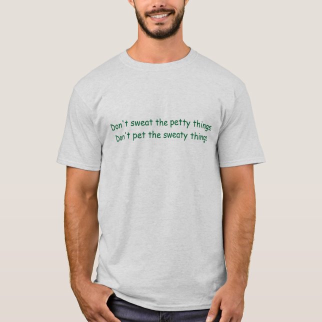 Camiseta Coisas suado (Frente)