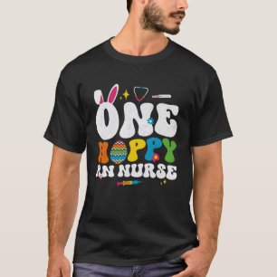 Camiseta Coisinha Fofa RN Enfermeira Bunny Coelho de Páscoa