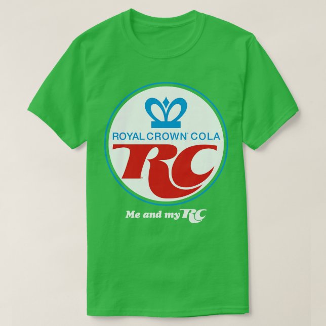 Camiseta Cola Real RC Cola (Frente do Design)