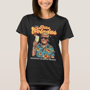 Camiseta Coladas Donald Trump Summer Vacation Hawaii Beach