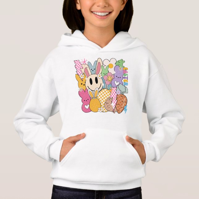 Camiseta Colagem da Páscoa retrorativa (Frente)