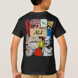 Camiseta Colagem de Adesivos da Tunísia | Cultura Tunisiana