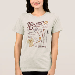 Camiseta Colagem de Aguarela Gráfica RIVENDELL™