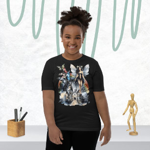 Camiseta Colagem de conto de fadas