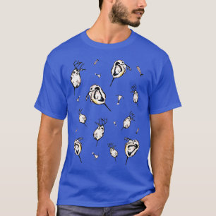 Camiseta Colagem de Daphnia spec Crustacea