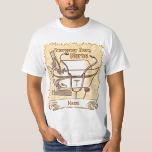 Camiseta Colagem de Enfermeiros da Sala de Emergência
