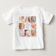 Camiseta Colagem de Fotografias do Dia de as mães 1rua (Frente)