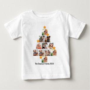 Camiseta Colagem de Fotos 11 da Família de Divertimento Per