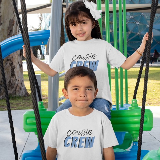 Camiseta Colagem de Fotos Cousin Crew (Criador carregado)