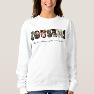 Camiseta Colagem de Fotos de Primos