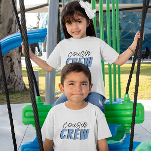 Camiseta Colagem de Fotos Equipe de Primos