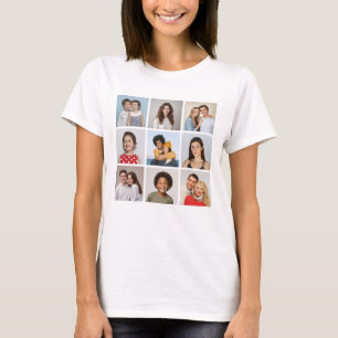 Camiseta Colagem de Fotos Personalizada 9