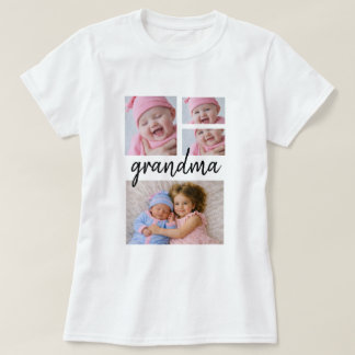 Camiseta Colagem de Fotos Personalizada e Única