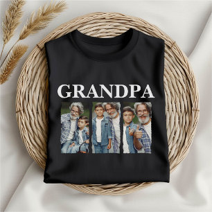 Camiseta Colagem de Fotos Personalizada Vovô – Presente Per