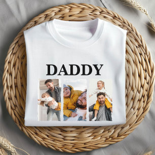 Camiseta Colagem de Fotos Personalizadas Papai – Presente P