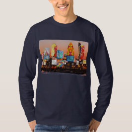 Camiseta Colagem de linhas do horizonte em Londres signific