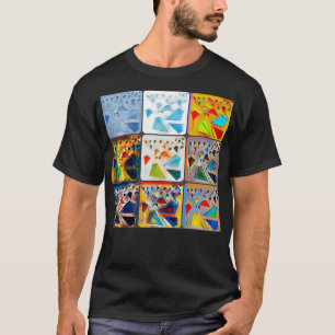 Camiseta Colagem de pipas