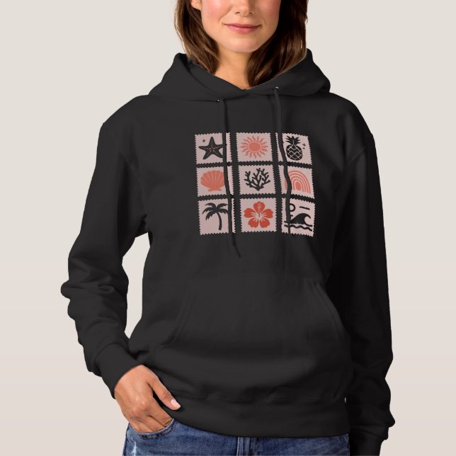 Camiseta Colagem de selos naturais (Frente)