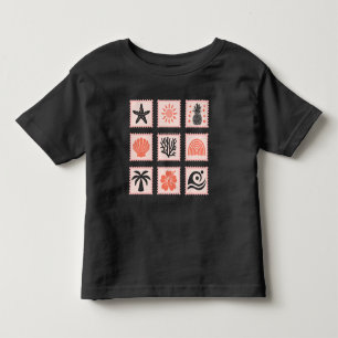 Camiseta Colagem de selos naturais