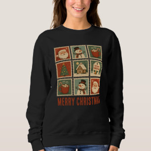 Camiseta Colagem do Carimbo de Natal Retroativo