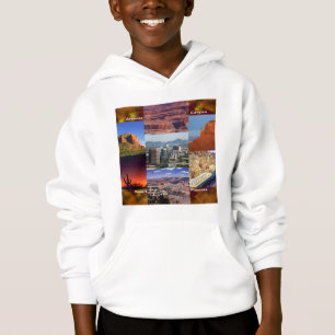 Camiseta Colagem do Deserto arizona