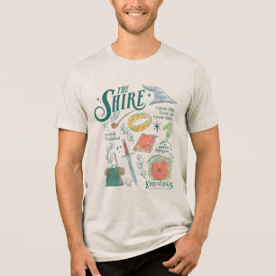 Camiseta Colagem Gráfica Aquarela de THE SHIRE™