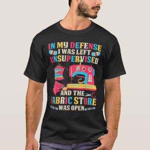 Camiseta Colagem Para Mulheres Meninas Quilter Sewing