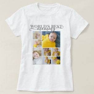 Camiseta Colagem Personalizada de Fotos e Texto 8