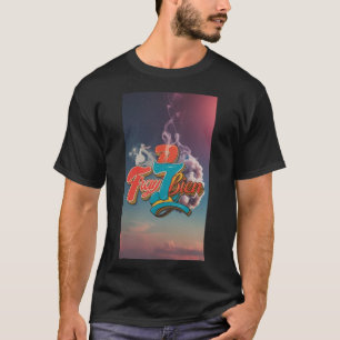 Camiseta Colagem Retro-Futurística de Traybien