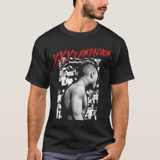 Camiseta Colagem Xxtentacion Preto