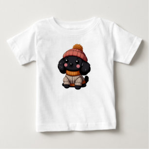 Camiseta colante simples e branco de fundo emoji fofo
