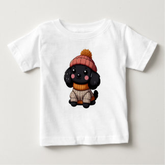 Camiseta colante simples e branco de fundo emoji fofo