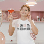Camiseta Colar XOXO de Cinzas e Foto do Casal e Pastel<br><div class="desc">Colar XOXO de Cinzas e Foto do Casal e Pastel</div>