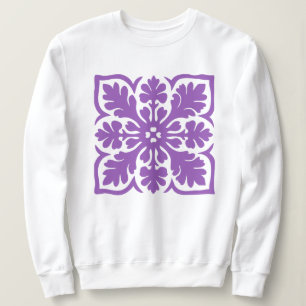 Camiseta Colcha Havaiana Moderna Roxo Real Ilha Havaí