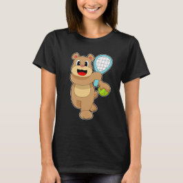 Camiseta Colchete de Tênis do urso