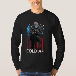Camiseta Cold Af Funny Bernie Sanders Mittens Meme