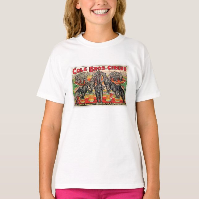 Camiseta Cole Bros Circus (Frente)
