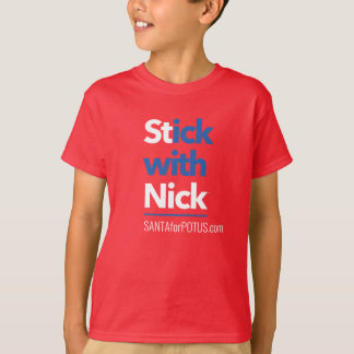 Camiseta "Cole com T do Hanes TAGLESS® dos miúdos de Nick"